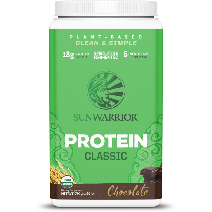 Sunwarrior, Classic Protein Chocolate 30 Servings