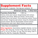 Health Concerns, Unlocking Formula 90 Capsules Supplement Facts Label