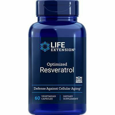 Life Extension, Optimized Resveratrol 60 vegcaps