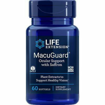 Life Extension, MacuGuard Ocular Support 60 softgels