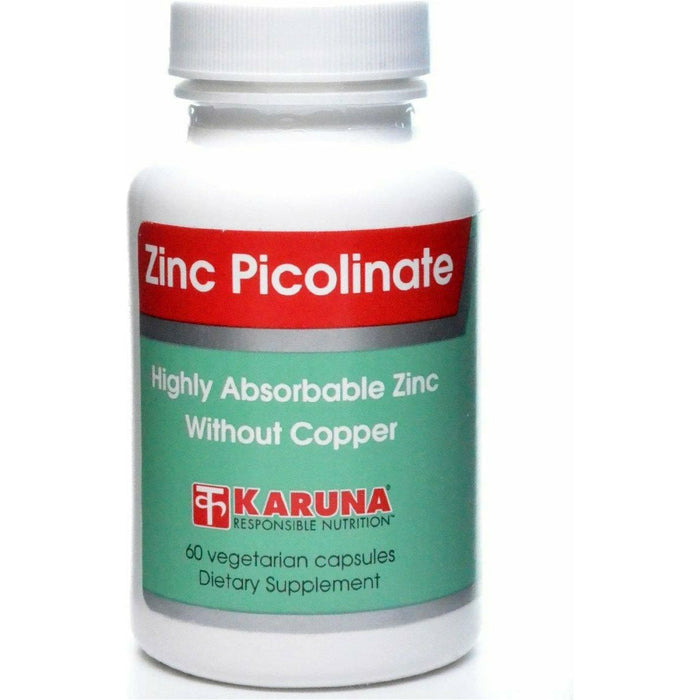 Zinc Picolinate 25 mg 60 caps by Karuna