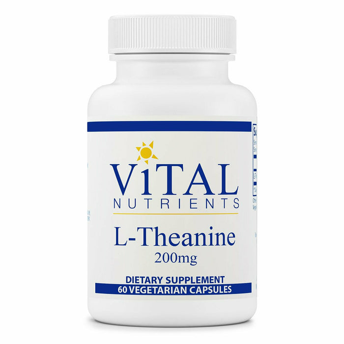 Vital Nutrients, L-Theanine 200 mg 60 caps