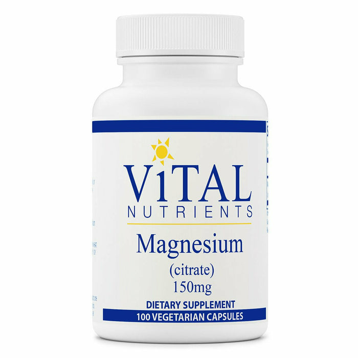 Vital Nutrients, Magnesium (Citrate) 150 mg 100 caps