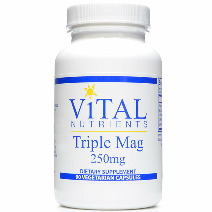 Vital Nutrients, Triple Mag 250 mg 90 caps 