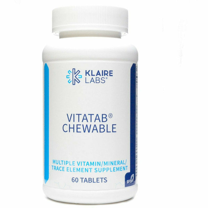 Klaire Labs,  VitaTab Chewable 60 tabs 