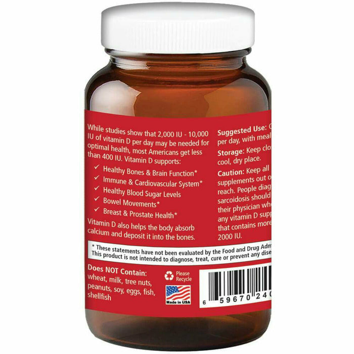 Vitamin-D 5000 IU 30 Capsules by Pure Essence