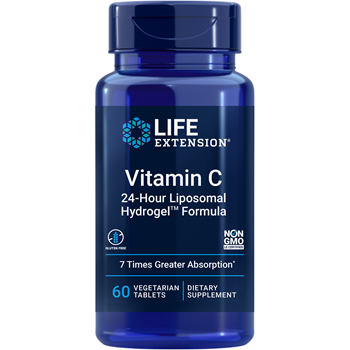 Life Extension, Vitamin C 24-Hour Liposomal Hydrogel 60 Tablets