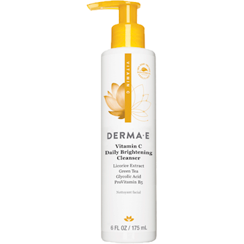 DermaE Natural Bodycare, Vitamin C Brightening Cleanser 6 Fl. Oz.