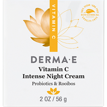 DermaE Natural Bodycare, Vitamin C Intense Night Cream 2 oz