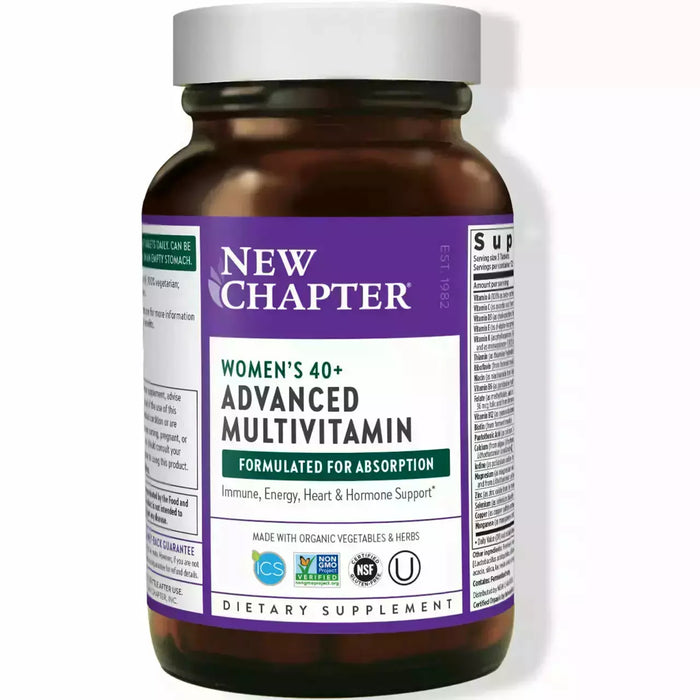 Women's 40+ Advanced Multivitamin 96 tabs by New Chapter