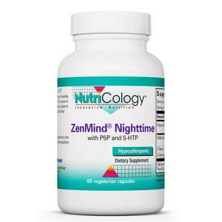Nutricology, ZenMind Nighttime 60 Vegetarian Capsules