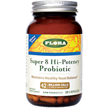 Flora, Super 8 Probiotic 30 caps