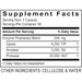 LypoZyme 60 caps by Transformation Enzyme Supplement Facts Label