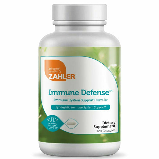 Advanced Nutrition by Zahler Immune Defense, 120 capsules, front of bottle