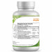 Advanced Nutrition by Zahler Iron Complex 100 capsules supplement facts label
