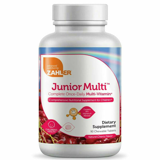 Advanced Nutrition by Zahler Junior Multi, 90 chewable tablets, front of bottle
