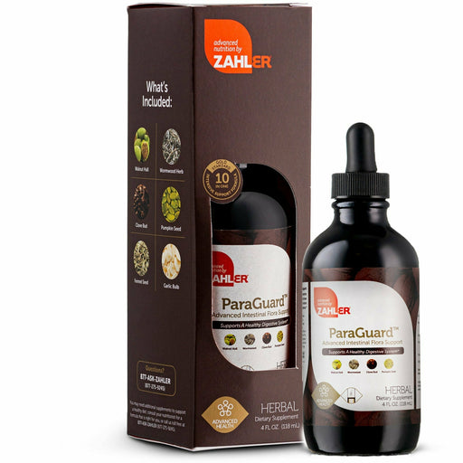Advanced Nutrition by Zahler ParaGuard Liquid, 4 fl oz, front of dropper bottle with box