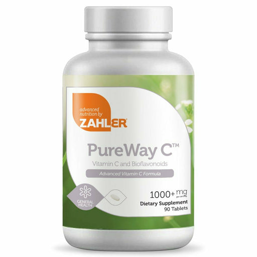 Advanced Nutrition by Zahler PureWay C, 90 tablets, front of bottle