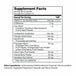 Advanced Nutrition by Zahler UT Revolution 60 capsules supplement facts label