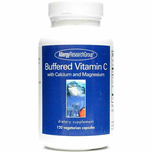 Allergy Research Group Buffered Vitamin C 500 mg, 120 capsules, front of bottle