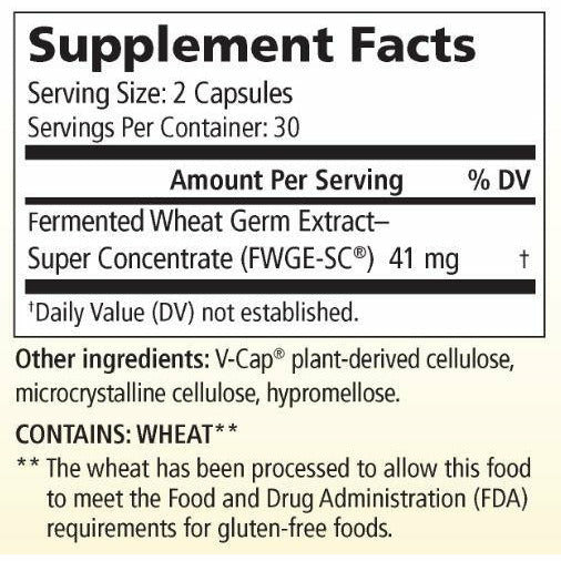 American BioSciences Metatrol Pro 60 capsules supplement facts label