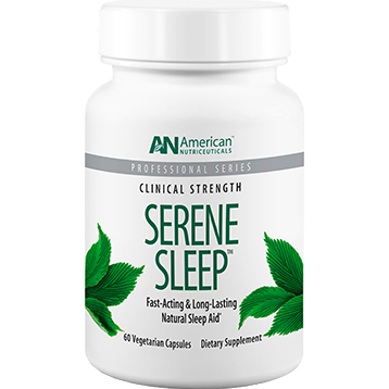 American Nutriceuticals Serene Sleep, 60 capsules, front of bottle