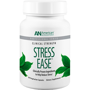 American Nutriceuticals Stress Ease, 60 capsules, front of bottle