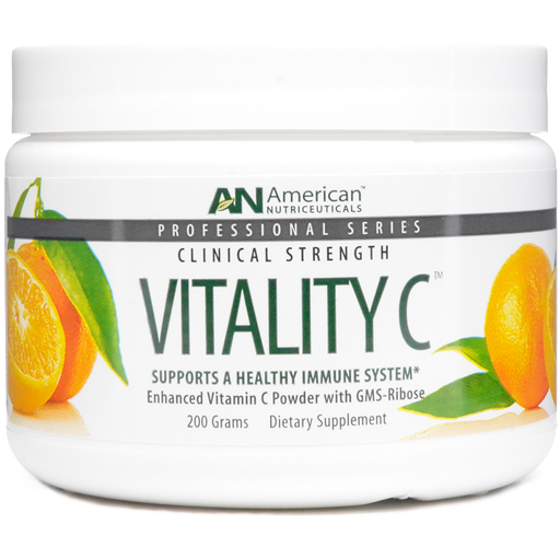American Nutriceuticals Vitality C, 200 g, front of jar