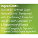 Amrita Aromatherapy Lime Deodorant 4 fl oz ingredients label