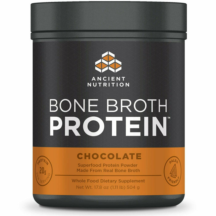 Ancient Nutrition Bone Broth Protein 20 servings Chocolate
