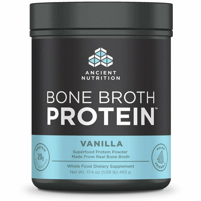 Ancient Nutrition Bone Broth Protein 20 servings Vanilla