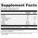 Ancient Nutrition Bone Broth Protein Vanilla 40 servings supplement facts label 2