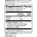 Ancient Nutrition Collagen Peptides Powder Vanilla 8.51 oz supplement facts label