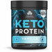 Ancient Nutrition Keto Protein Vanilla, 17 servings, front of jar