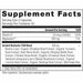 Ancient Nutrition Magnesium 90 capsules supplement facts label