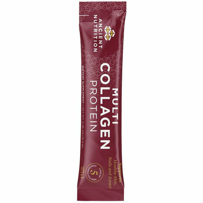 Multi Collagen Protein 40 packets by Ancient Nutrition, single-serve packet