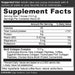 Ancient Nutrition Multi Collagen Protein Cold Brew 40 servings supplement facts label 2