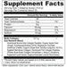Ancient Nutrition Multi Collagen Protein Gut Restore Lemon Ginger supplement facts label