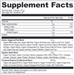 Ancient Nutrition Organic SuperGreens Powder Watermelon supplement facts label