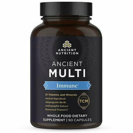 Ancient Nutrition TCM Immune Support Multi, 90 capsules, front of bottle