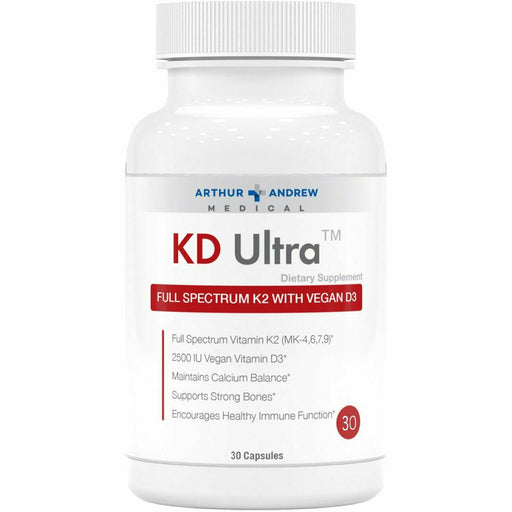 Arthur Andrew Medical KD Ultra, 30 capsules, front of bottle