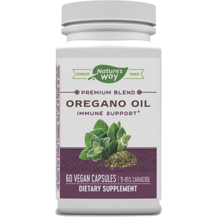 Oregano Oil 50 mg Standardized 60 caps by Nature's Way