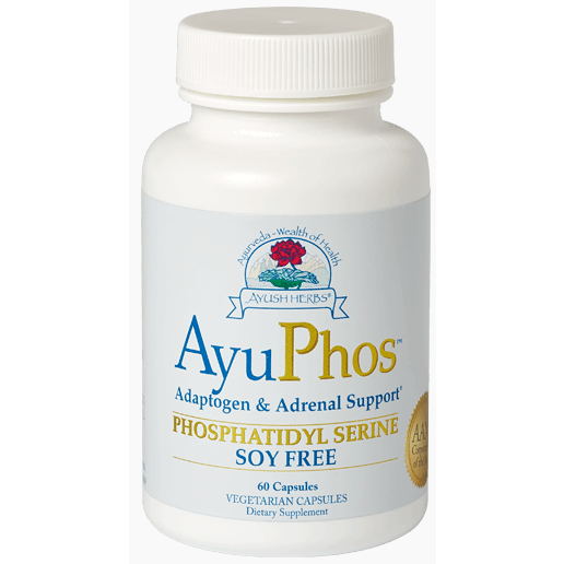 Ayush Herbs AyuPhos, 60 veg capsules, front of bottle