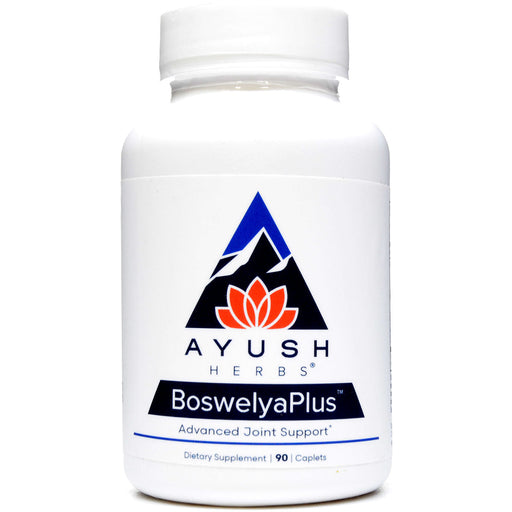 Ayush Herbs Boswelya Plus, 90 veg capsules, front of bottle