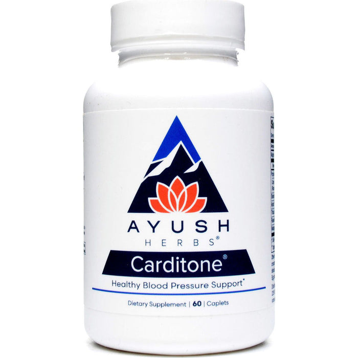 Ayush Herbs Carditone, 60 veg capsules, front of bottle