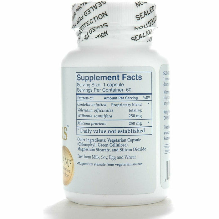 Ayush Herbs Macuna Plus 60 veg capsules supplement facts label