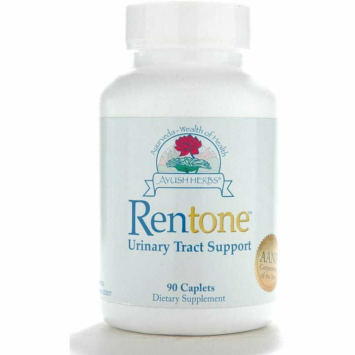 Ayush Herbs Rentone, 90 veg caplets, front of bottle