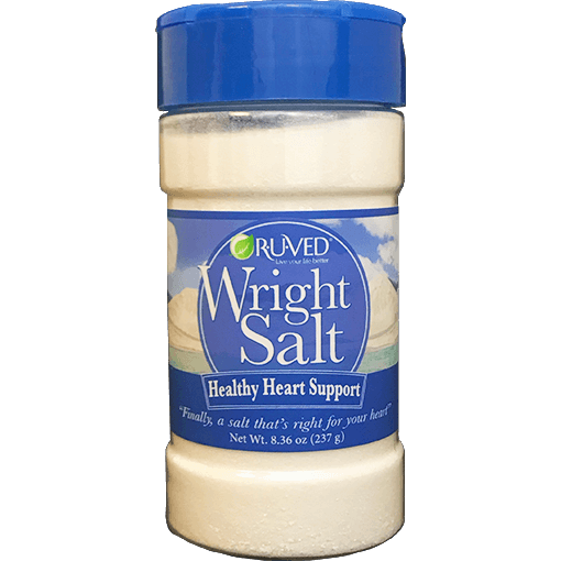 Ayush Herbs Wright Salt, 8.36 oz, front of jar