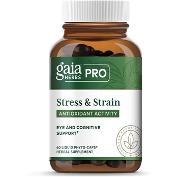 Gaia Herbs, Stress & Strain 60 lvcaps