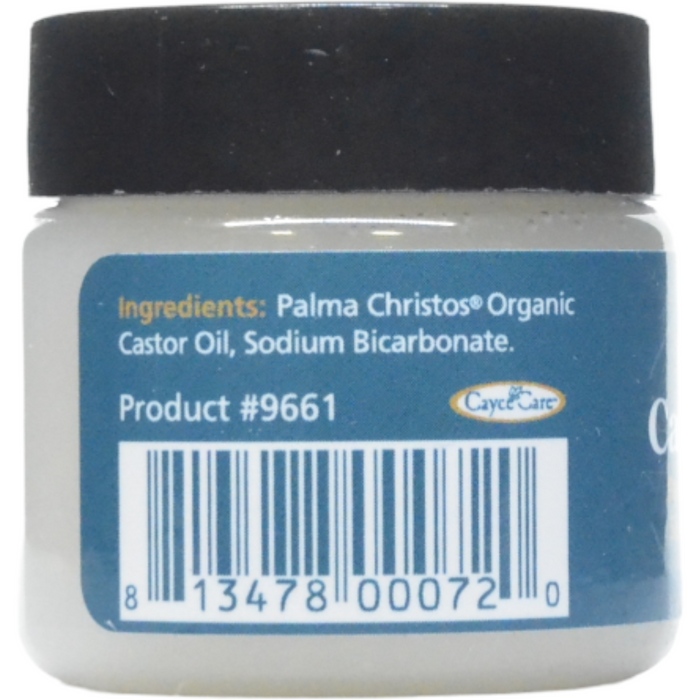 Baar Castor Cream 1 oz ingredients label